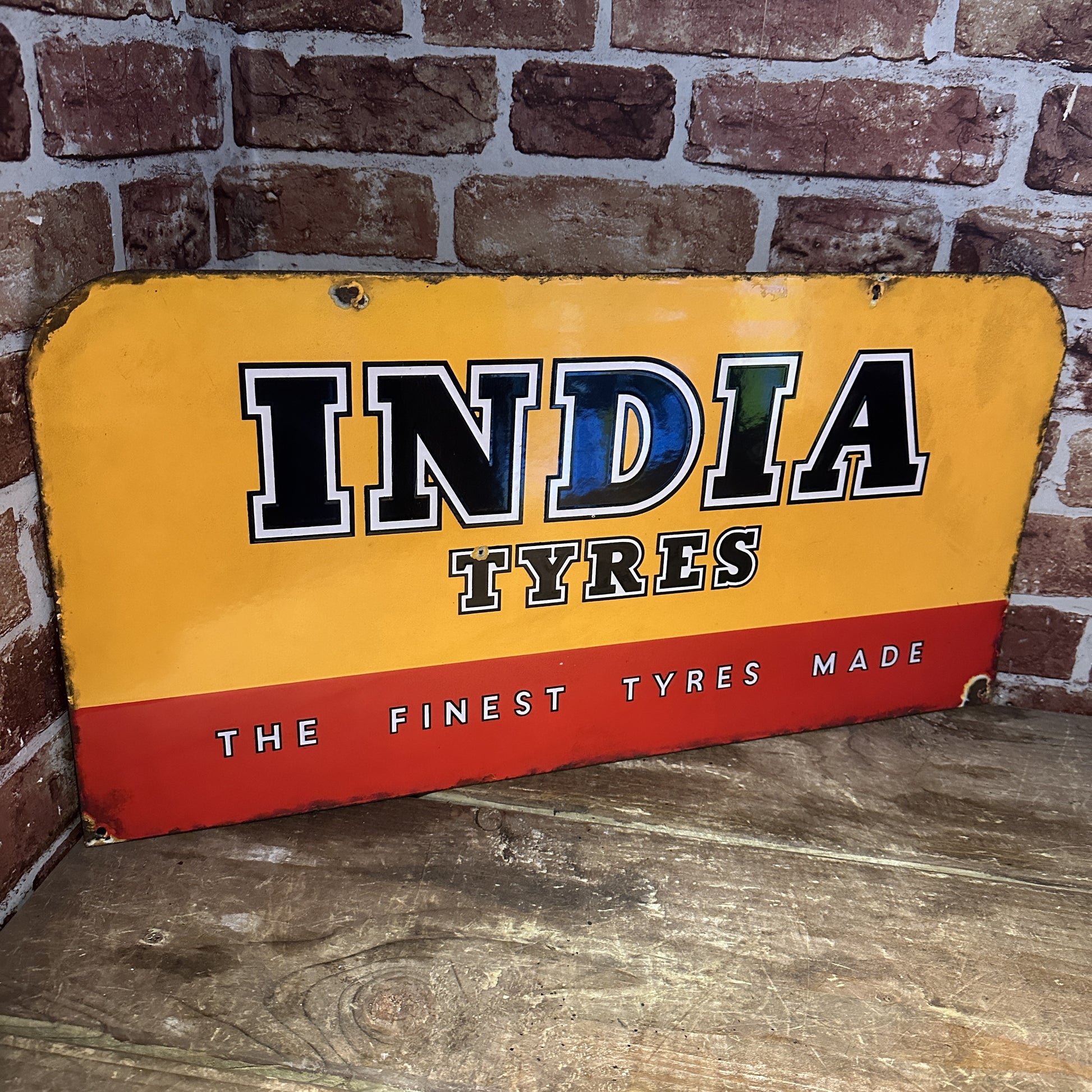 INDIA TYRES SIGN #07799 image 3