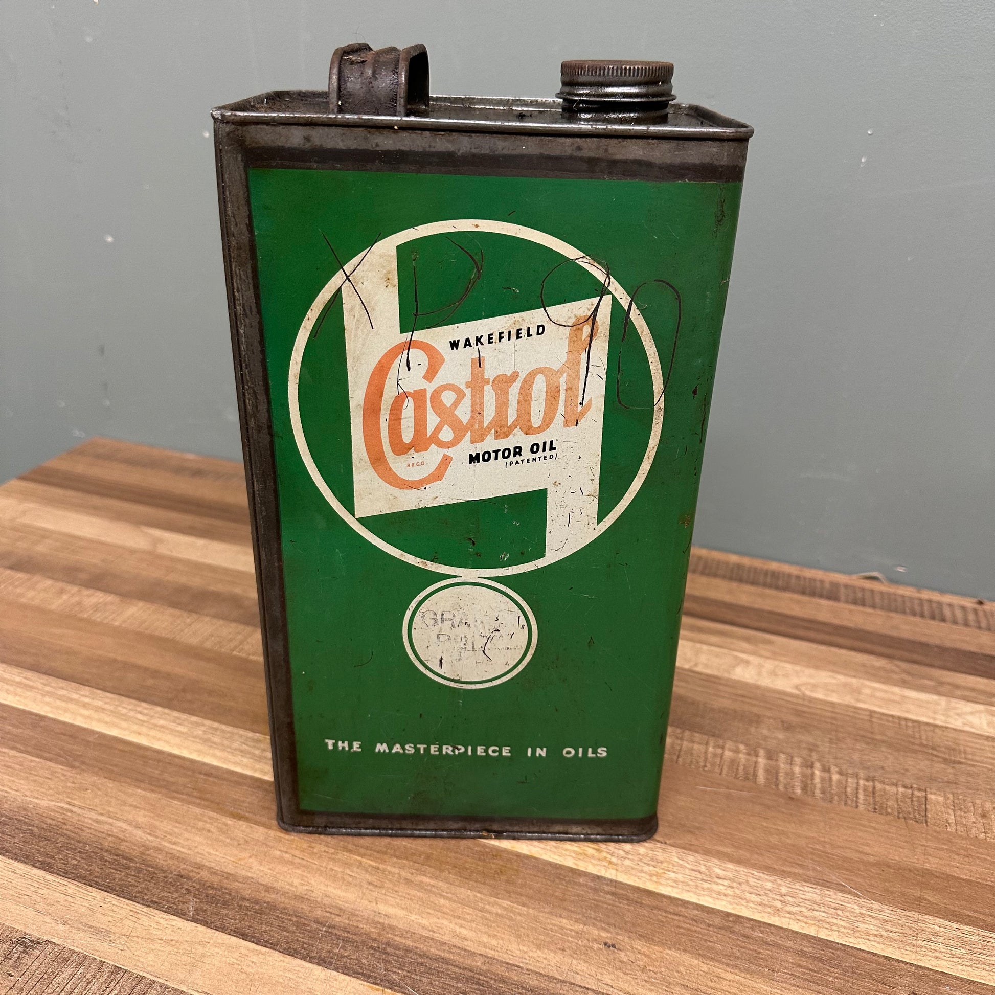 CASTROL OIL CAN   #08453 image 2