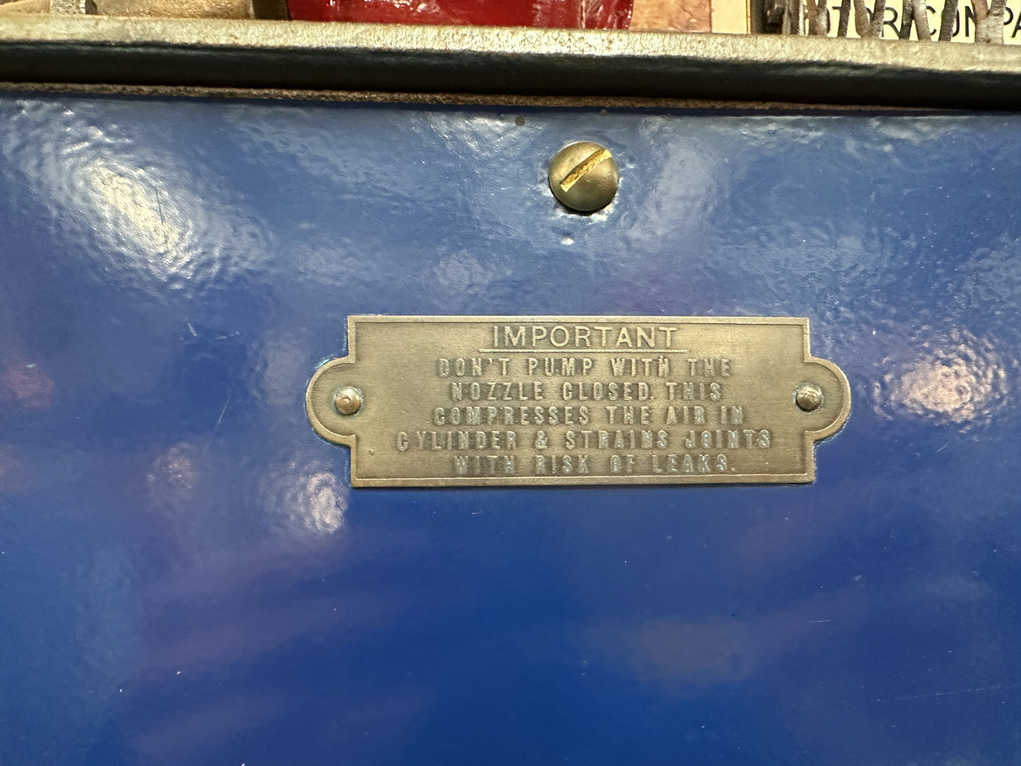 PRATTS HAMMOND VISIBLE PETROL PUMP  #7731 image 5