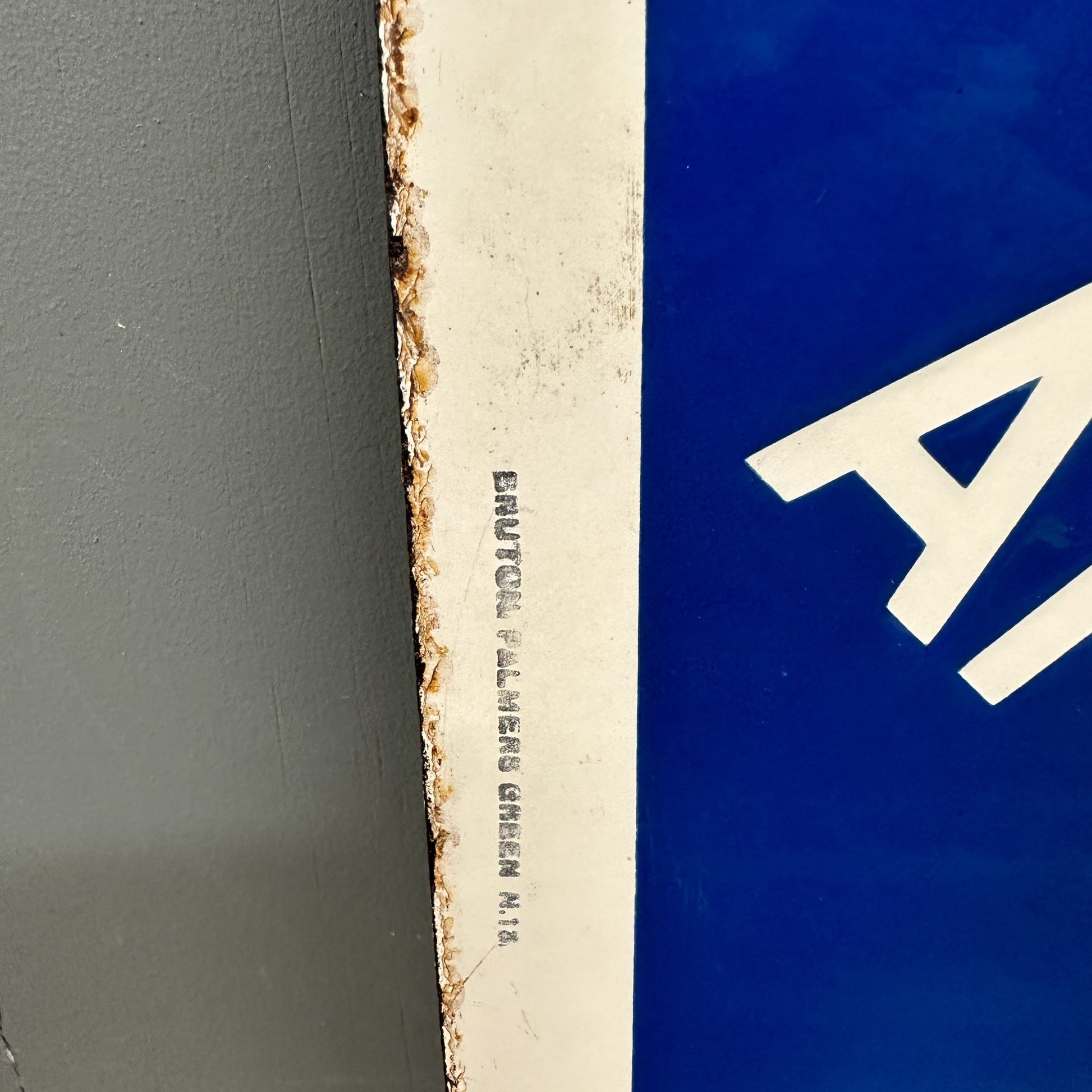 DOUBLE SIDED RAC ENAMEL SIGN #08517 image 2