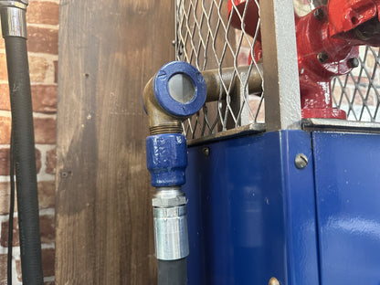 PRATTS HAMMOND VISIBLE PETROL PUMP  #7731 image 11