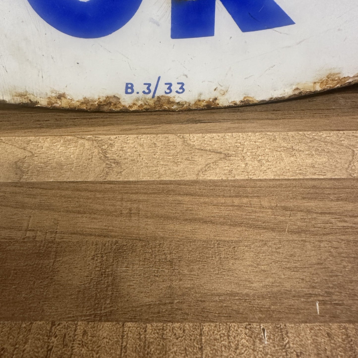 ESSOLUBE ENAMEL SIGN #08423 image 1