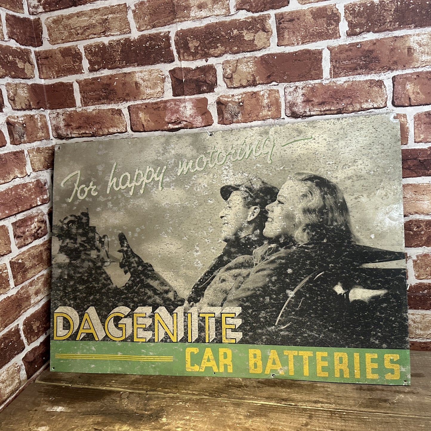 DAGENITE TIN SIGN #7449 image 0