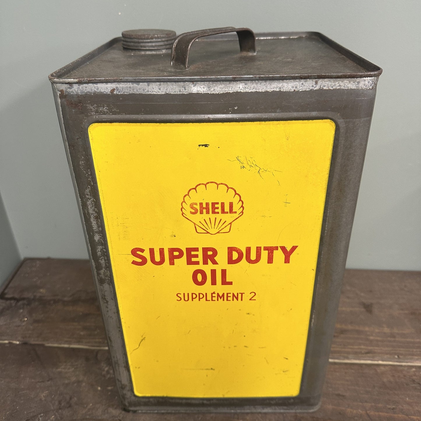 SHELL  OIL CAN  - #08800 image 1