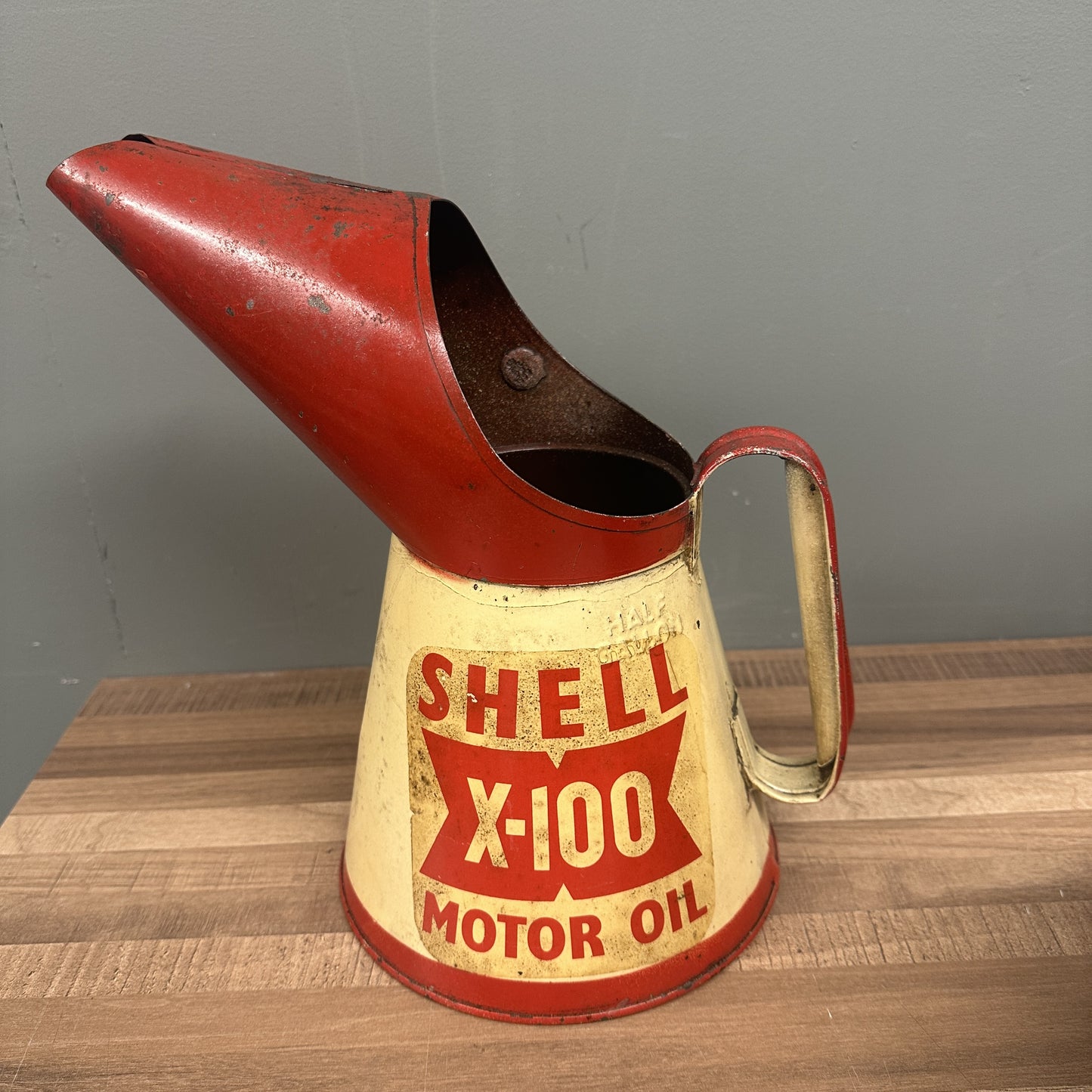 SHELL X100 OIL POURER #08342 image 0