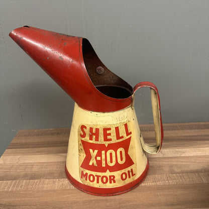 SHELL X100 OIL POURER #08342 image 0