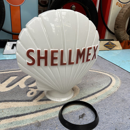 SHELLMEX PETROL PUMP GLOBE #08238 image 1