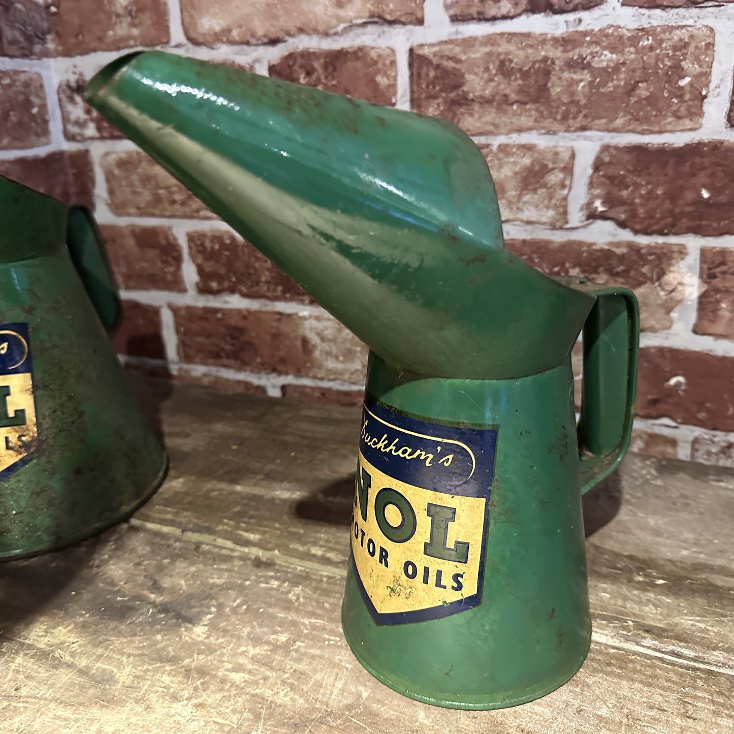 VINTAGE NOL OIL POURERS - SET OF 5  #7650 image 4