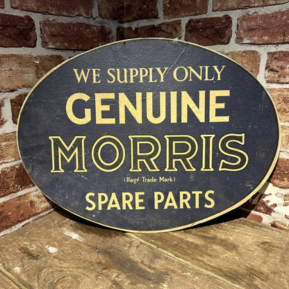 MORRIS HARDBOARD SIGN #6072 image 1