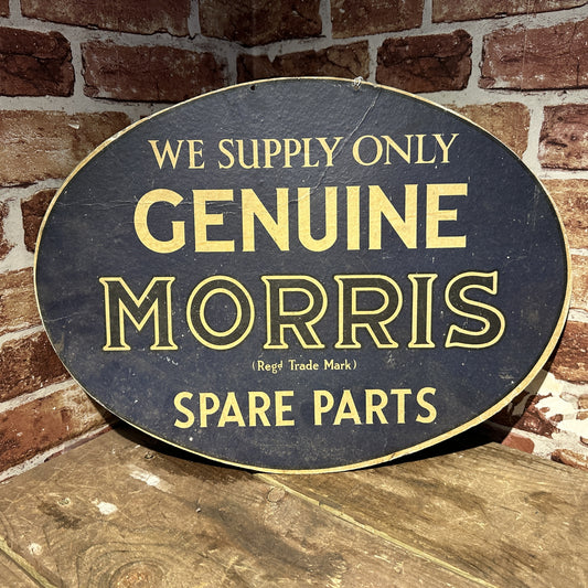 MORRIS HARDBOARD SIGN #6072 image 1