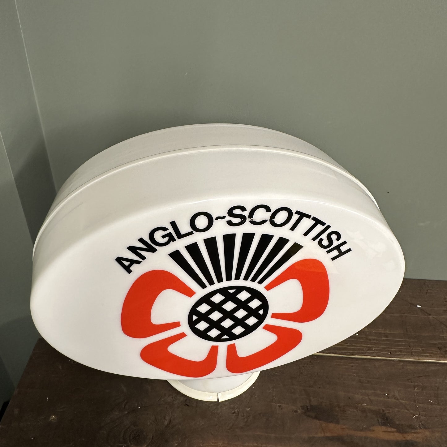 ANGLO SCOTTISH PETROL PUMP GLOBE #08252 image 2