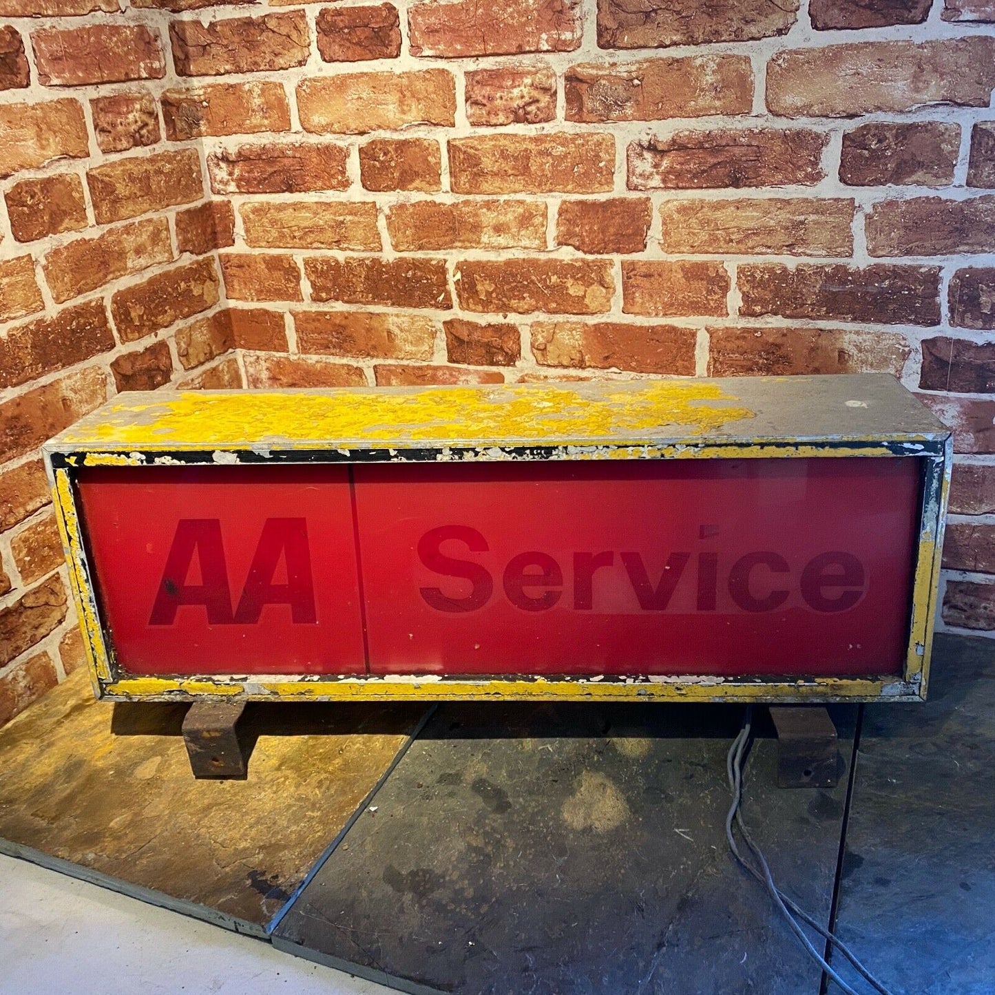 VINTAGE LIGHTBOX - AA - WORKING CONDITION - #4443 image 3