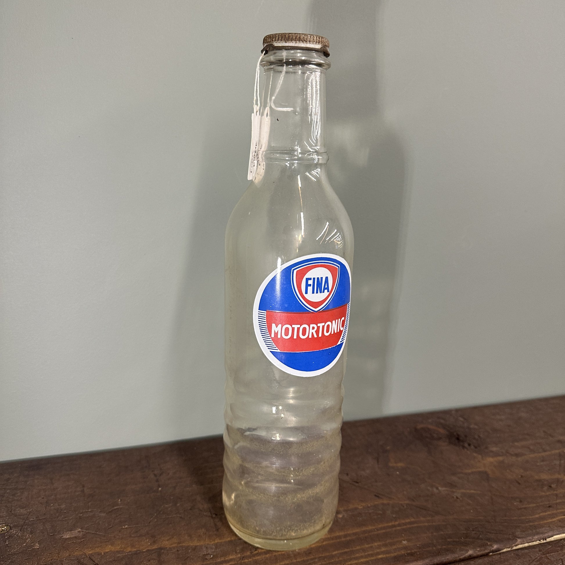 FINA MOTOR OIL BOTTLE #08092 image 1