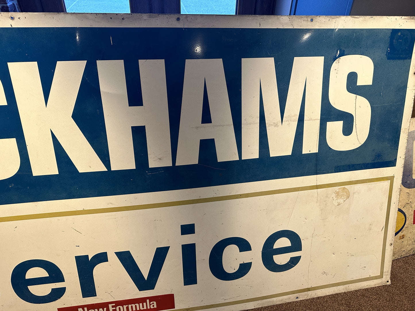 DUCKHAMS SERVICE SIGN #7571 image 2