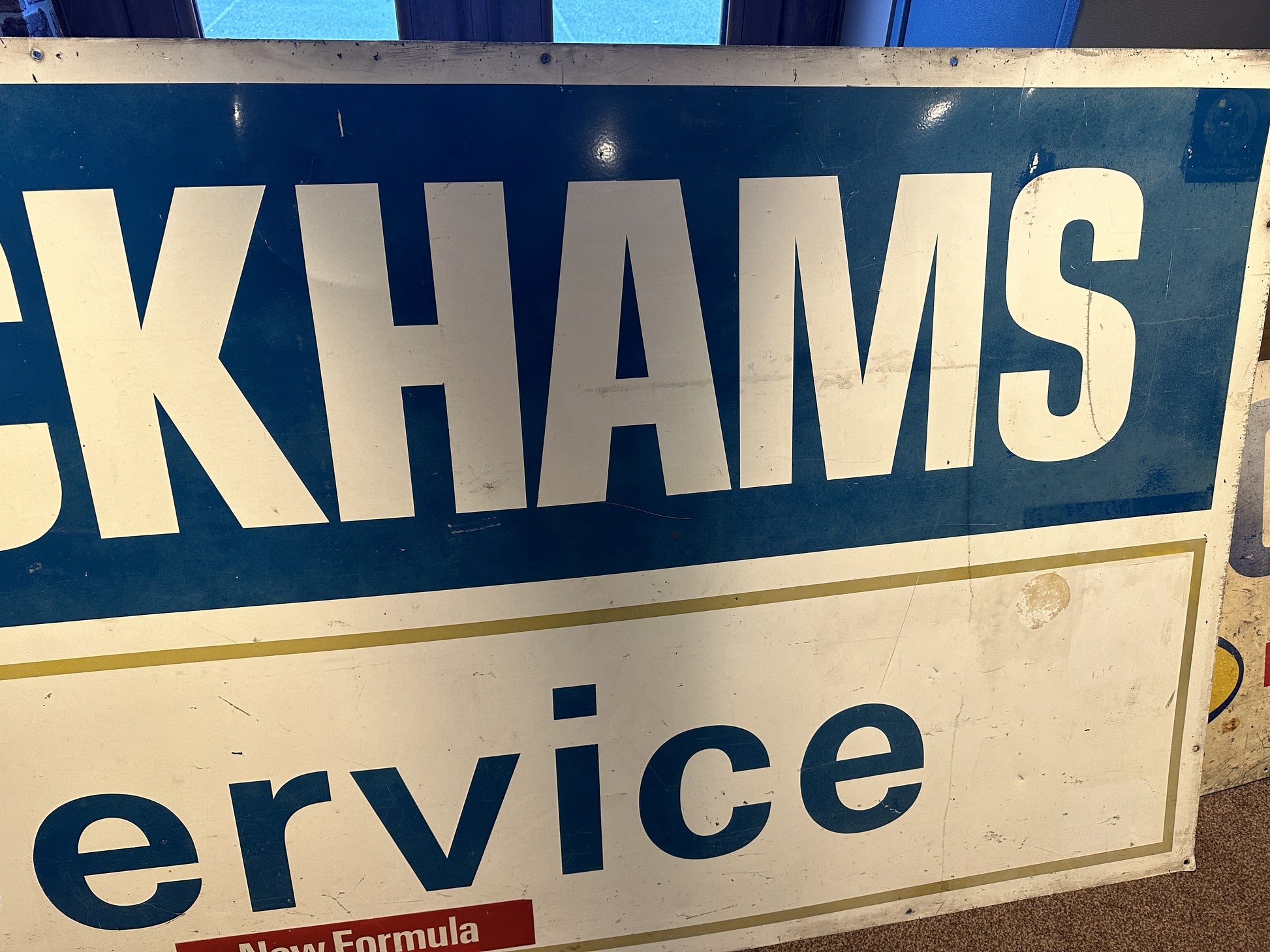 DUCKHAMS SERVICE SIGN #7571 image 2