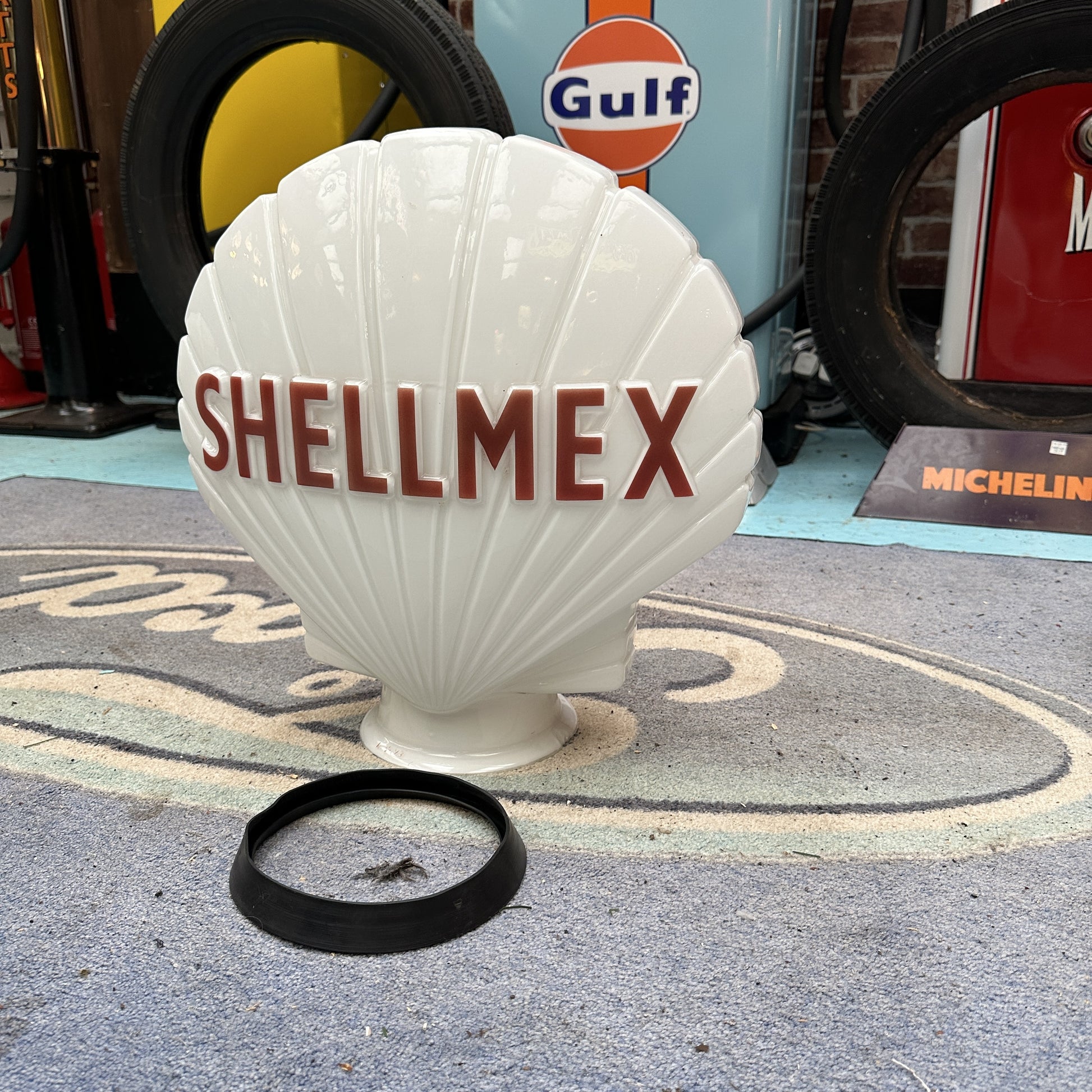 SHELLMEX PETROL PUMP GLOBE #08238 image 0