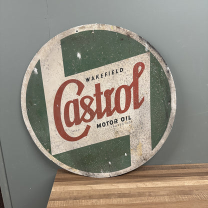 CASTROL WAKFEILD TIN SIGN #08374 image 0
