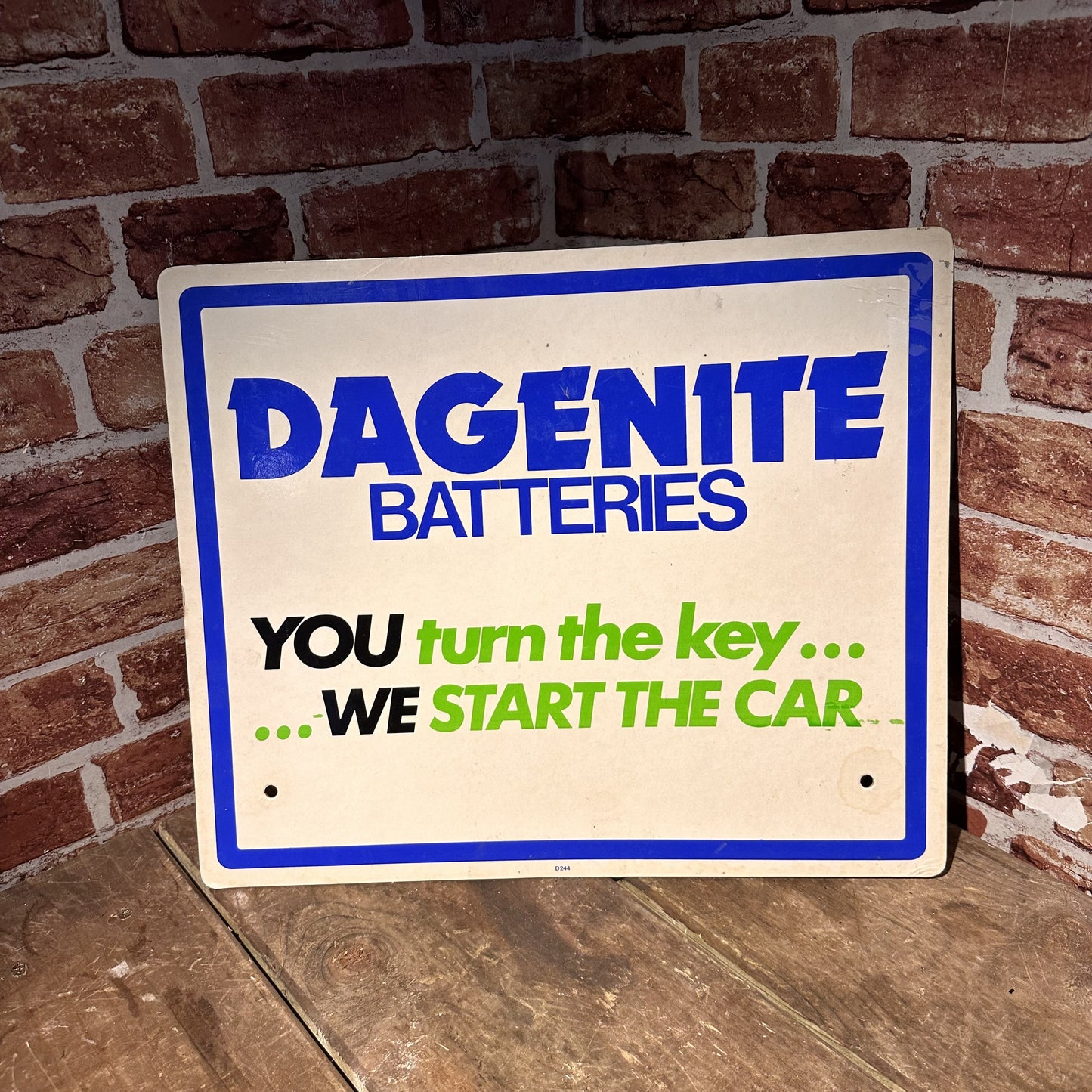 DAGENITE SIGN #6226 image 0