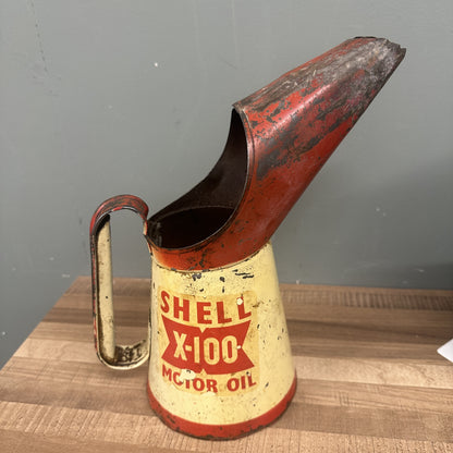 SHELL X100 OIL POURER #08323 image 0