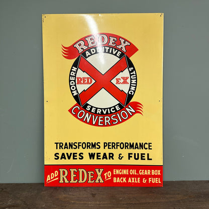 REDEX  ENAMEL SIGN #08679 image 0