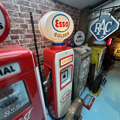 ESSO GOLDEN PETROL PUMP #08234 SN34 image 7