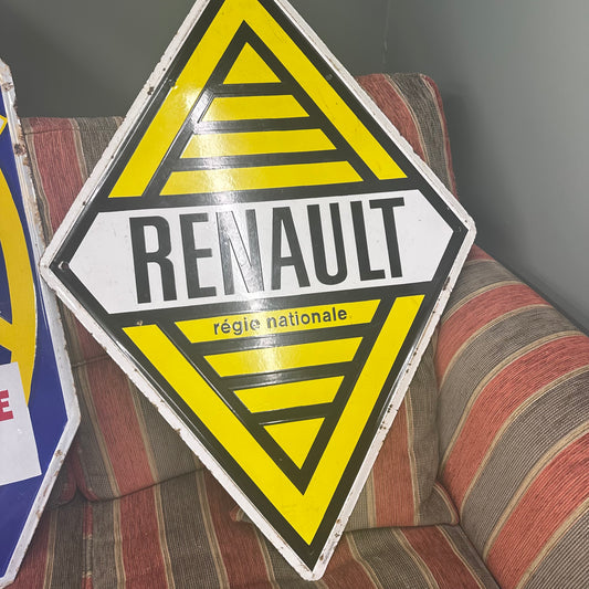 RENAULT ENAMEL SIGN #08748 image 0