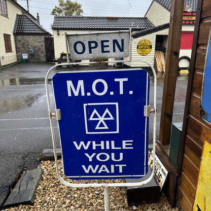 MOT SWING SIGN #7601 image 1