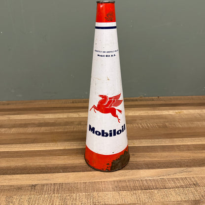 MOBILOIL OIL CAN #08445 image 0