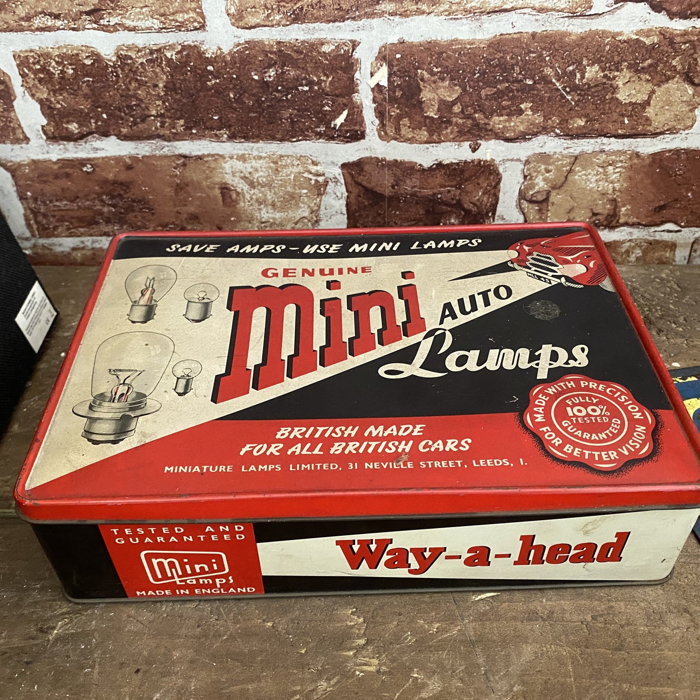 MINI AUTO LAMPS TIN #5563 image 0