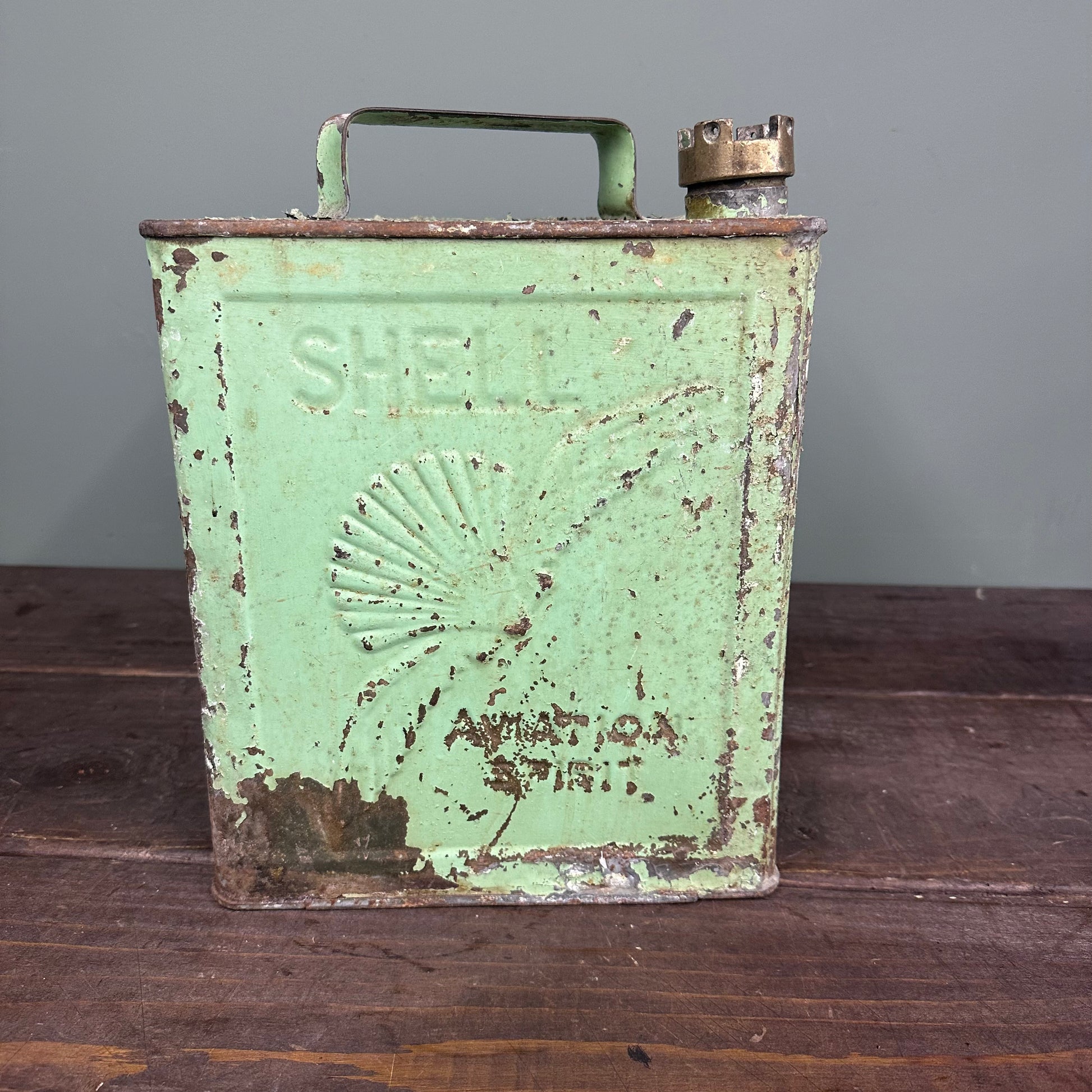 SHELL AVIATION PETROL CAN #08764 image 0