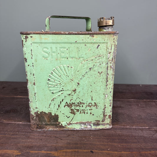 SHELL AVIATION PETROL CAN #08764 image 0