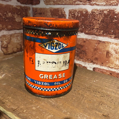 VIGZOL GREASE CAN - AUTOMOBILIA - #5354 image 1