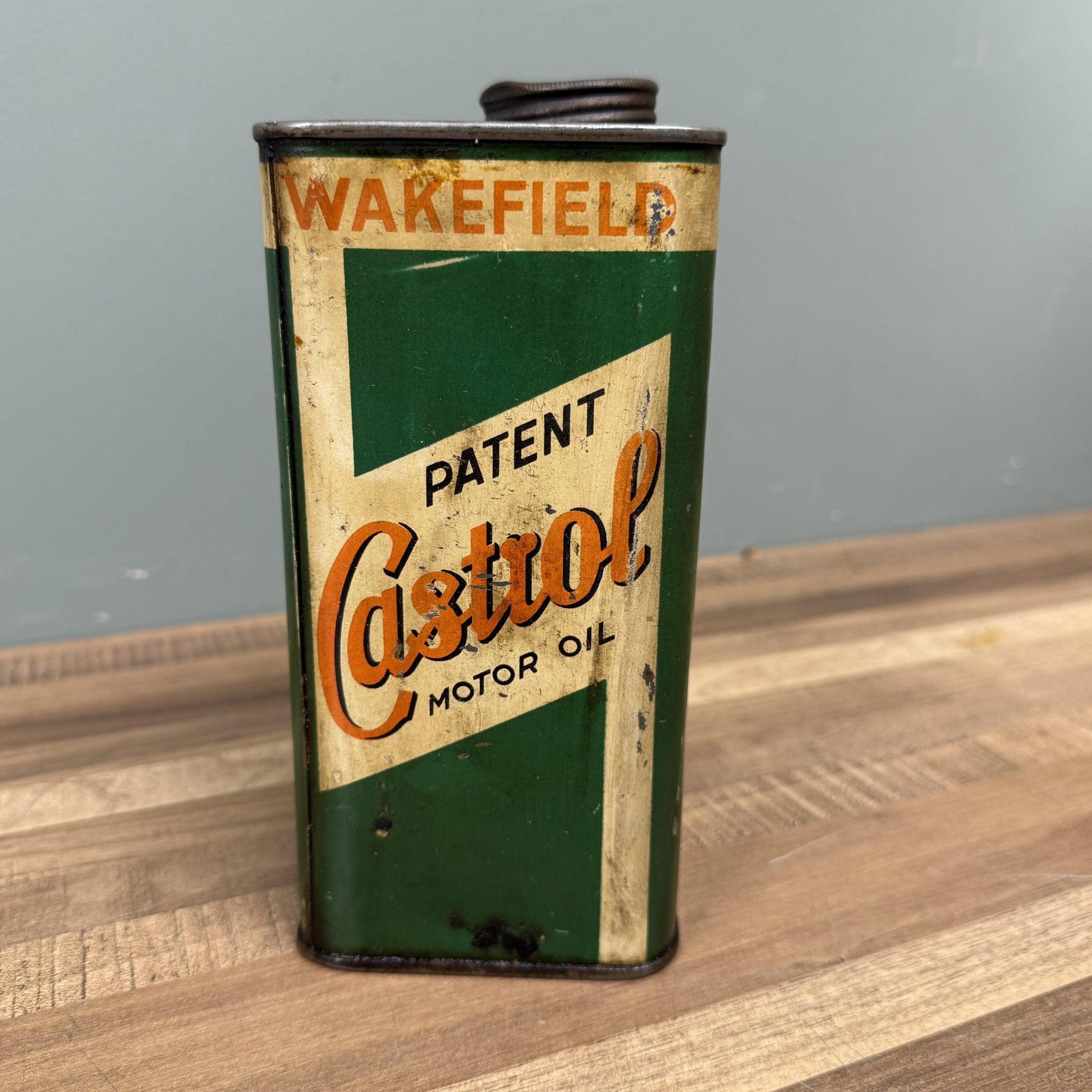 CASTROL MOTOR OIL CAN  #08437 image 0