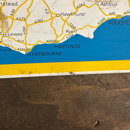 CHAMPION MAP TIN SIGN #08675 image 2