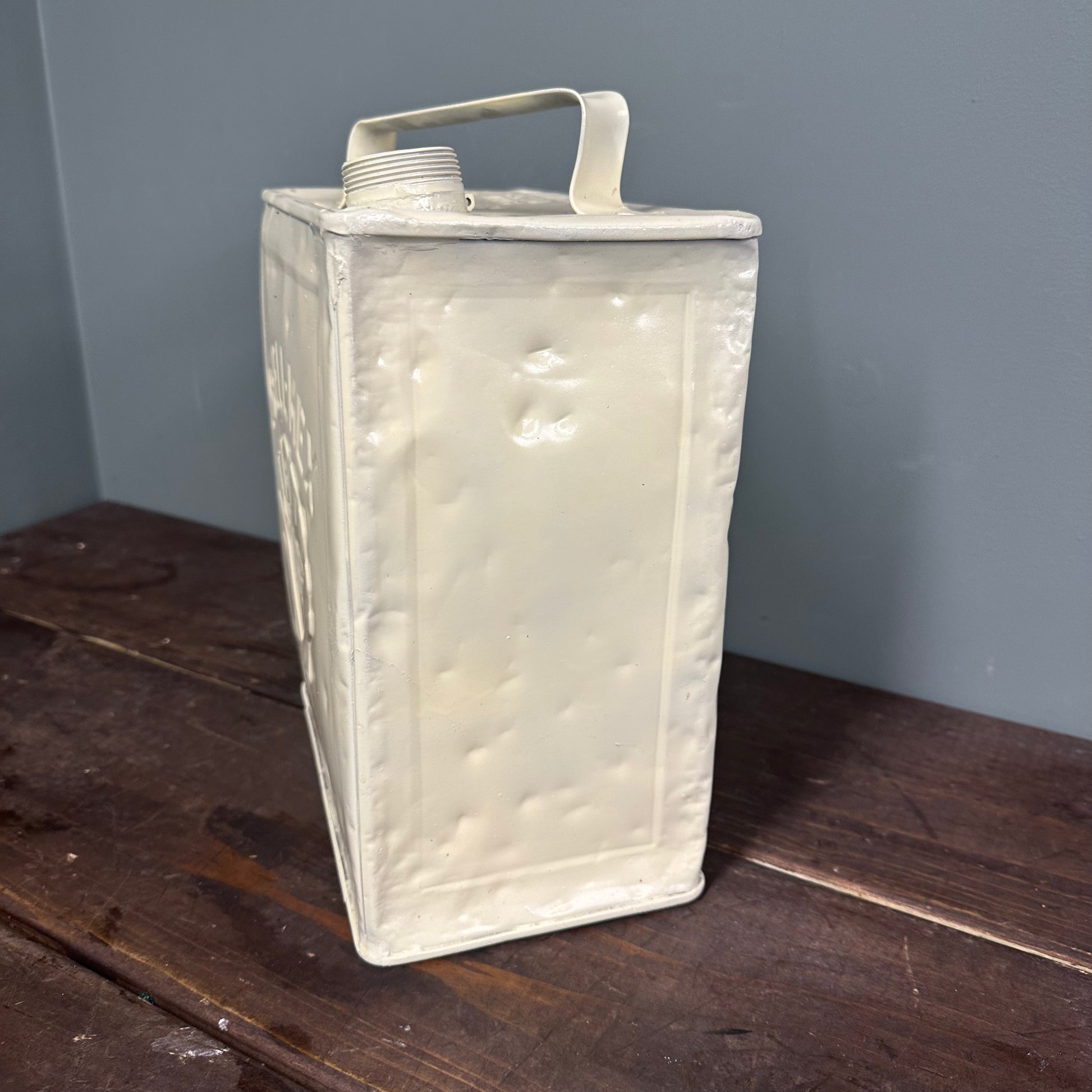 SET OF THREE VINTAGE PETROL CANS #08636 image 5