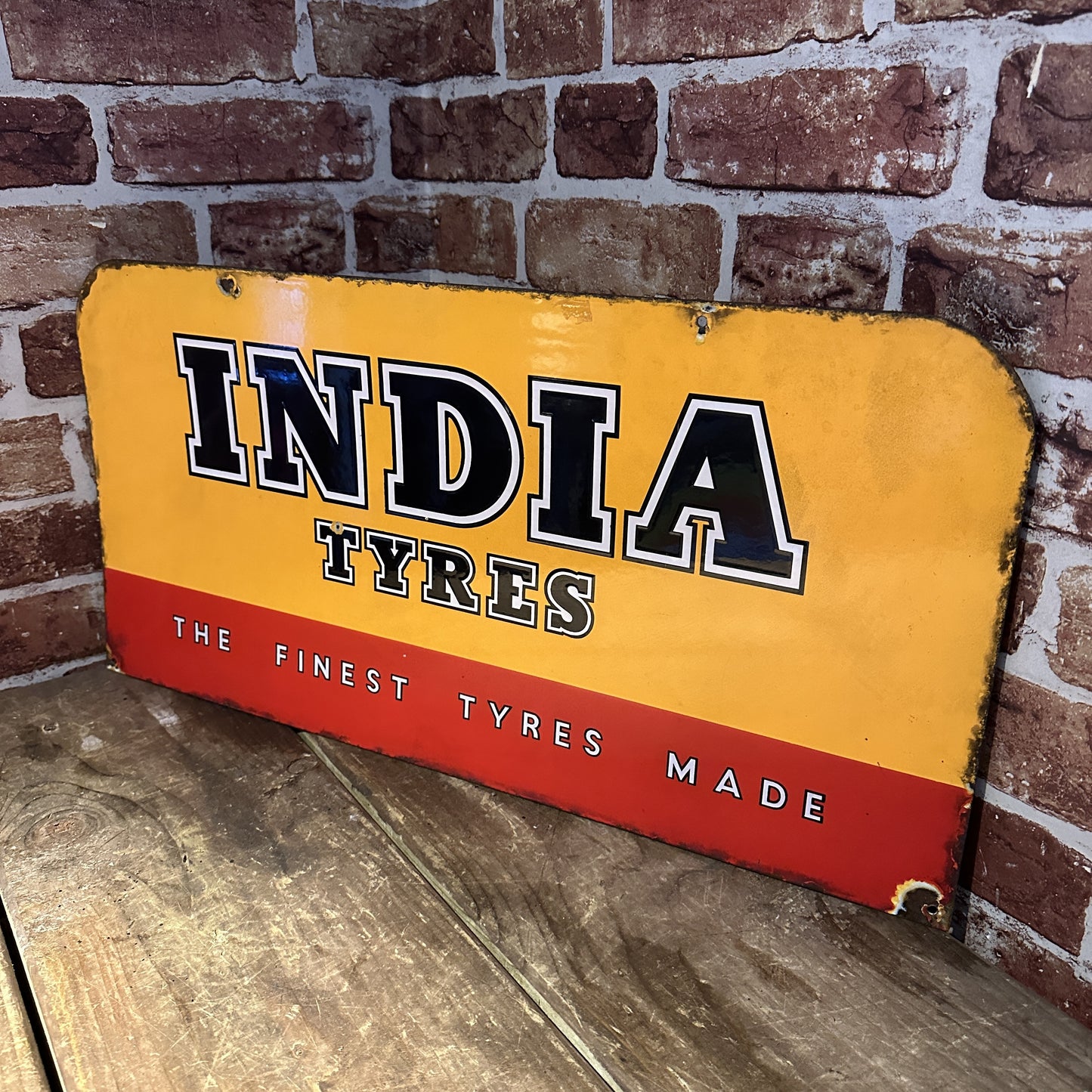INDIA TYRES SIGN #07799 image 2