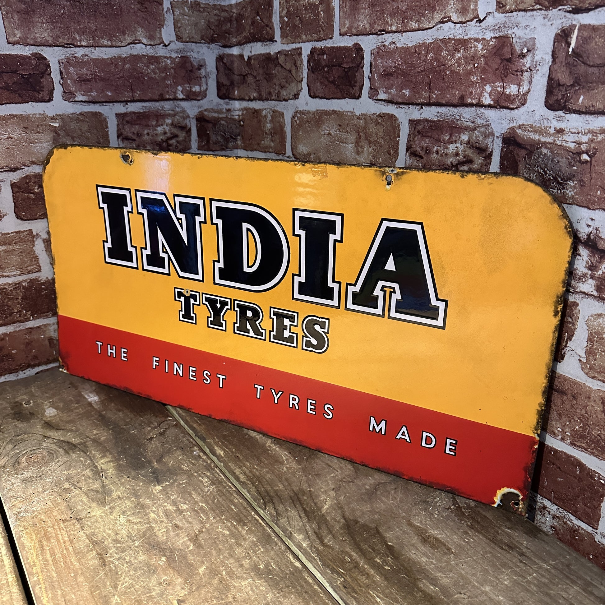 INDIA TYRES SIGN #07799 image 2