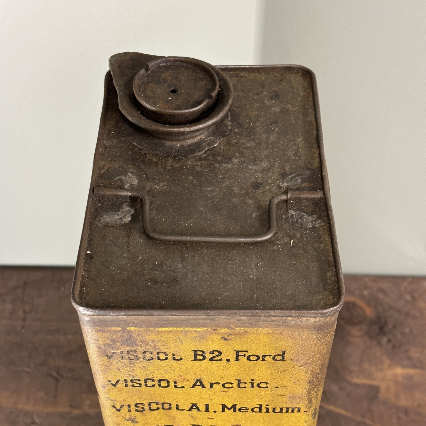 VISCOL MOTOR OIL CAN #08112 image 4