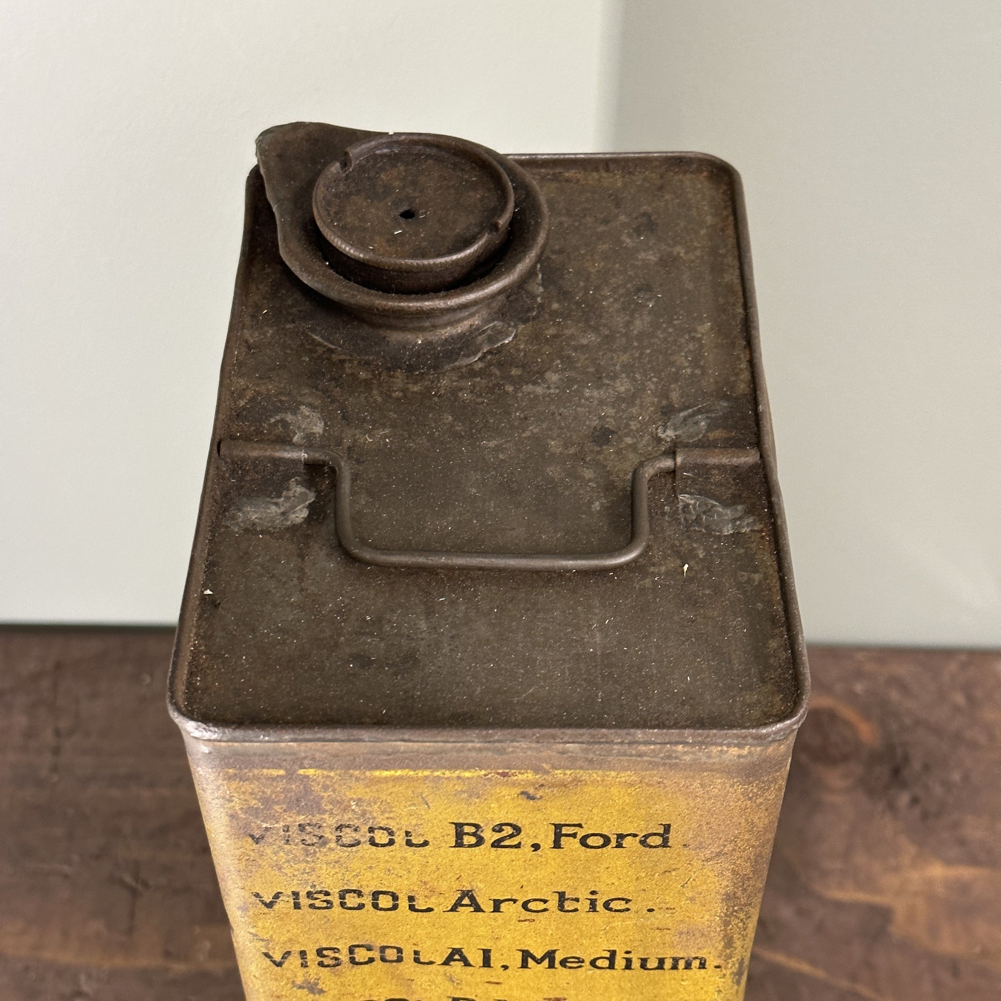 VISCOL MOTOR OIL CAN #08112 image 4