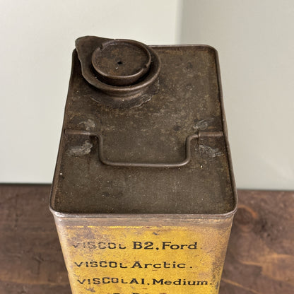 VISCOL MOTOR OIL CAN #08112 image 4