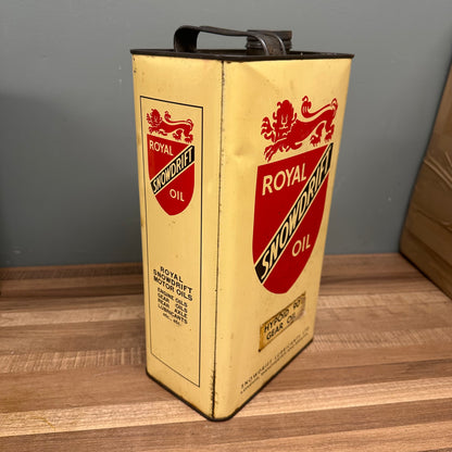 ROYAL SNOWDRIFT OIL CAN  #08474 image 3