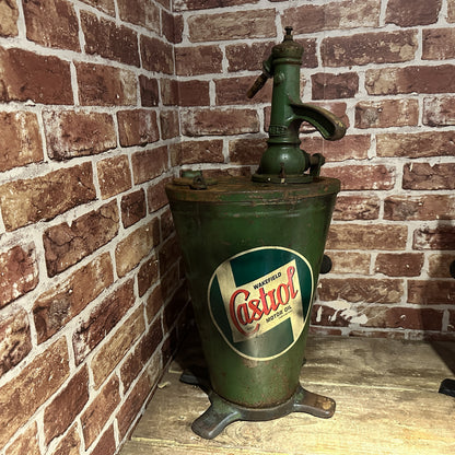 VINTAGE CASTROL GEAR OIL PUMP DISPENSER #7597 image 0