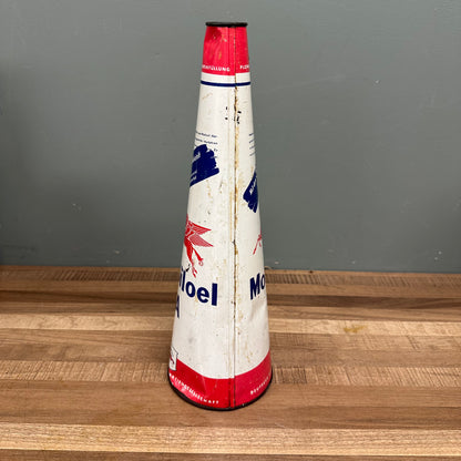 MOBILOEL "A" OIL CAN   #08466 image 4