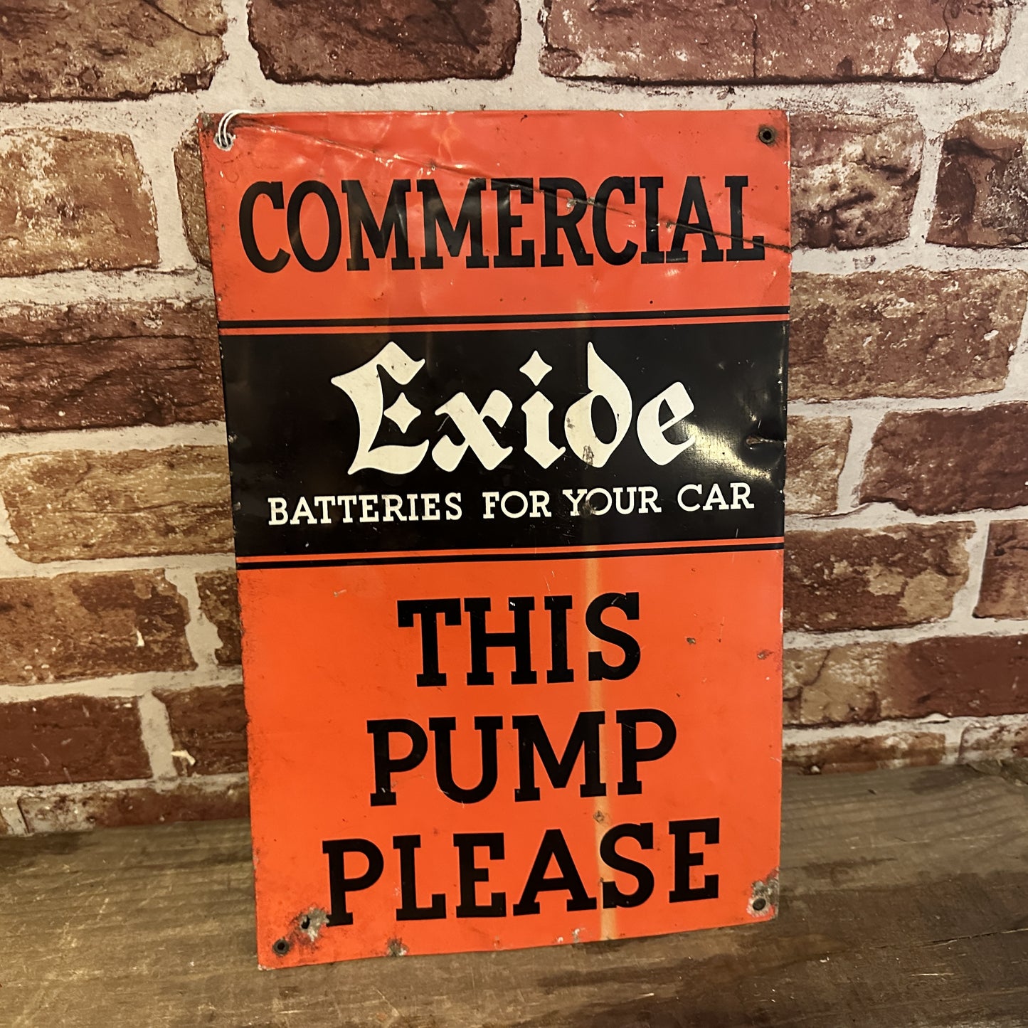 EXIDE SIGN #7492 image 0