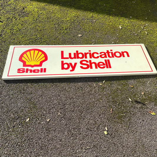 SHELL LUBRICANTS TIN SIGN  #08512 image 0