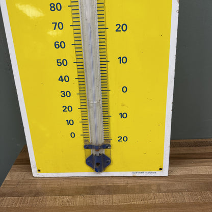 DUCKHAMS THERMOMETER ENAMEL SIGN #08541 image 3
