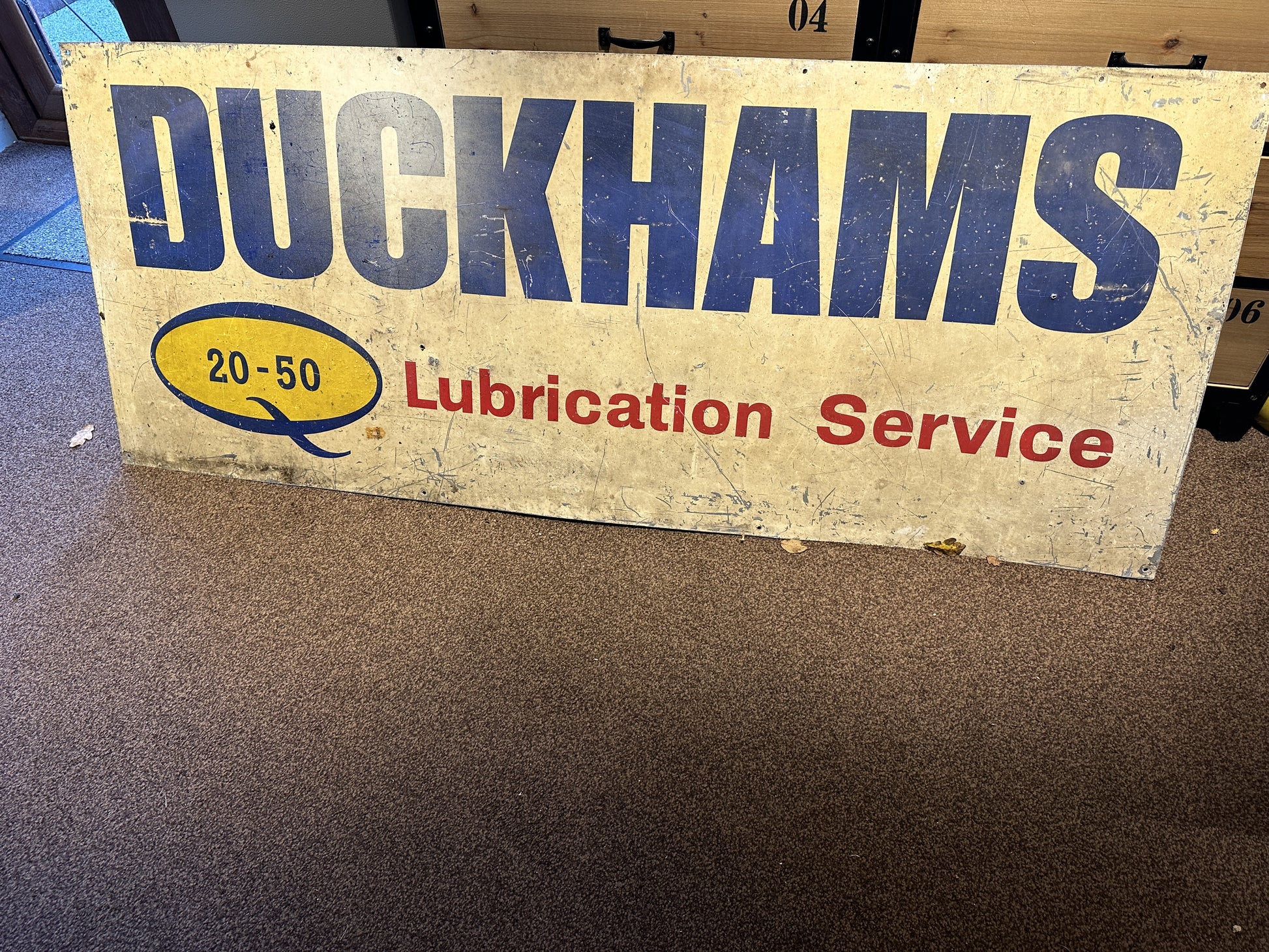 DUCKHAMS SIGN #7573 image 0