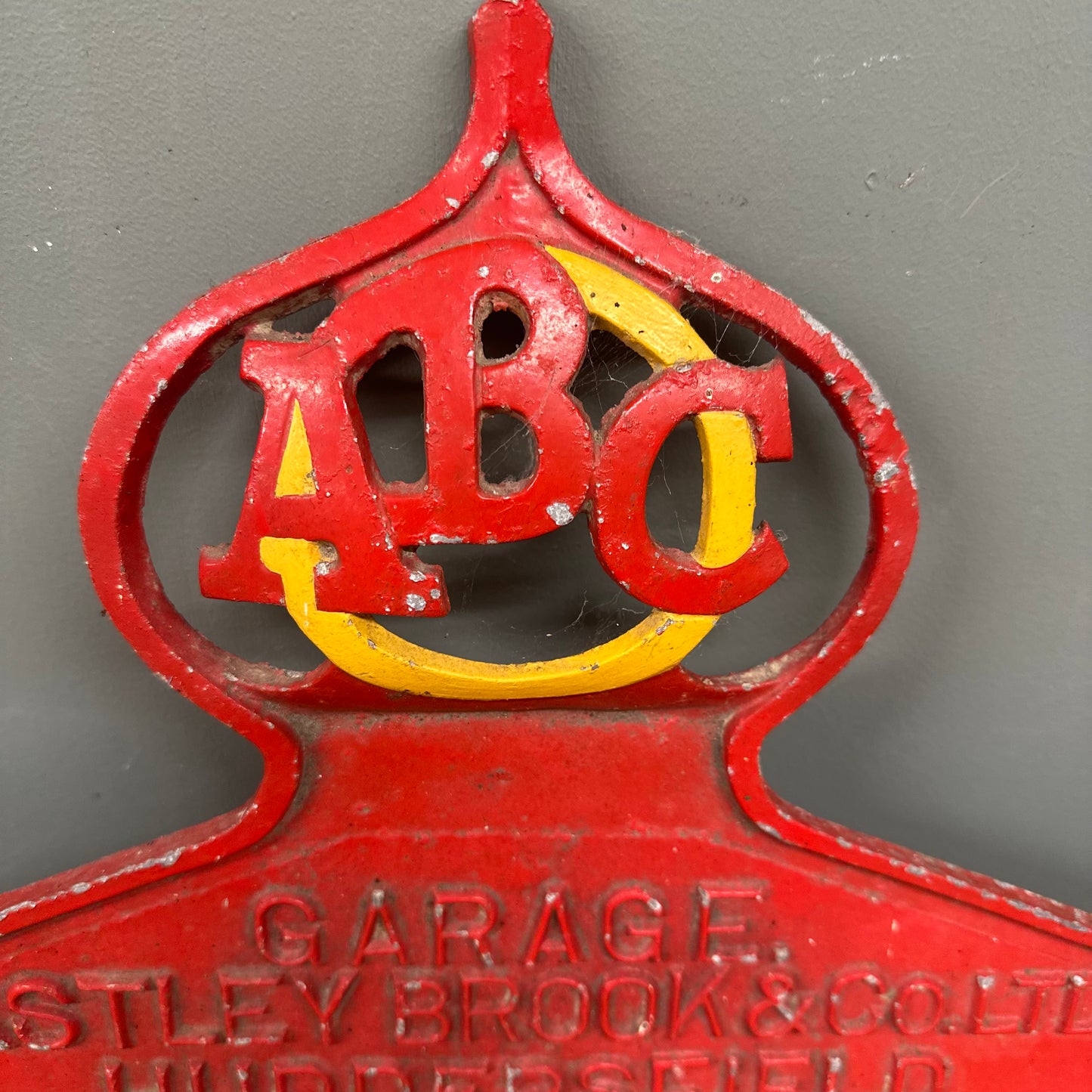 ABC CAST SIGN #08604 image 2