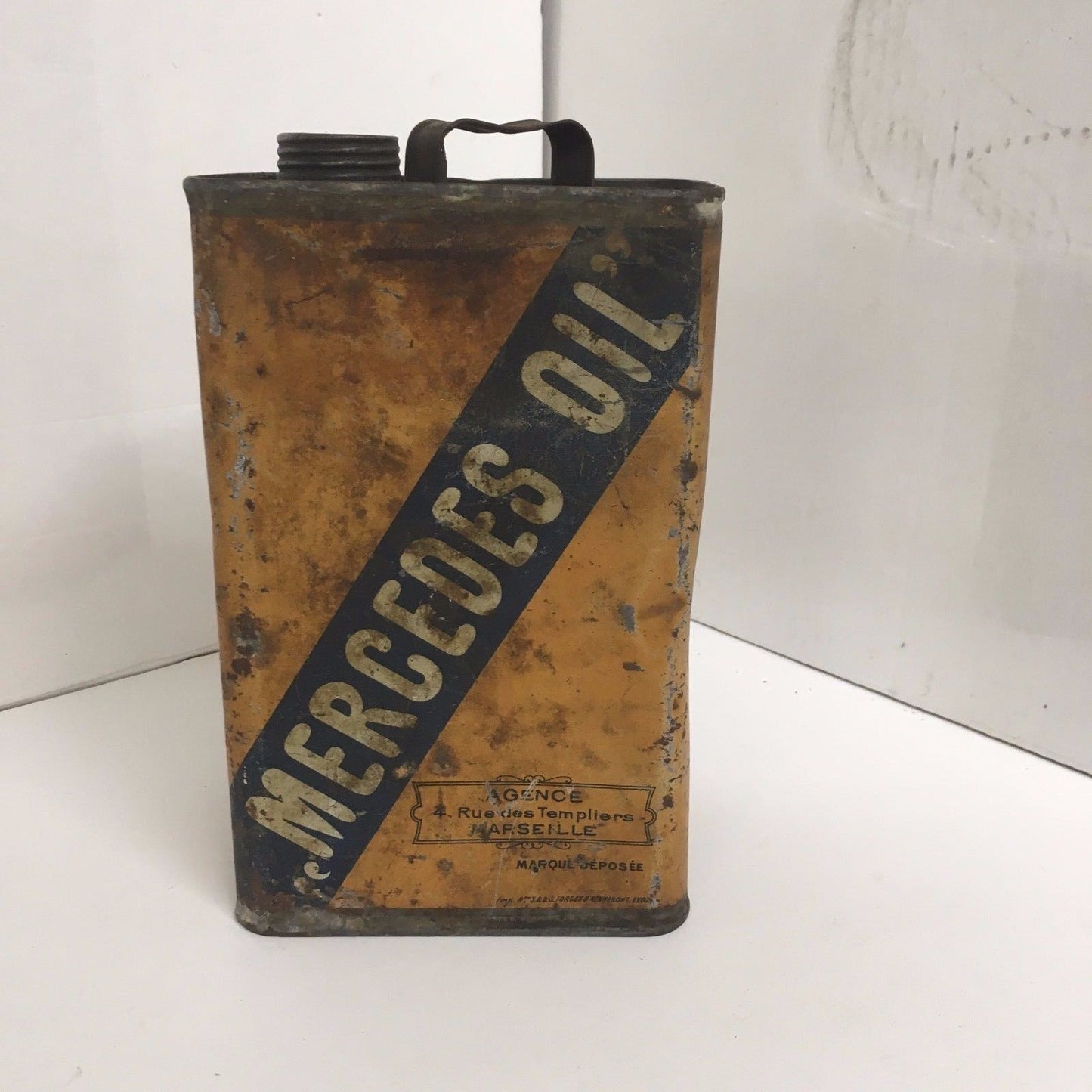 MERCEDES OIL HALF GALLON CAN #1140 image 2