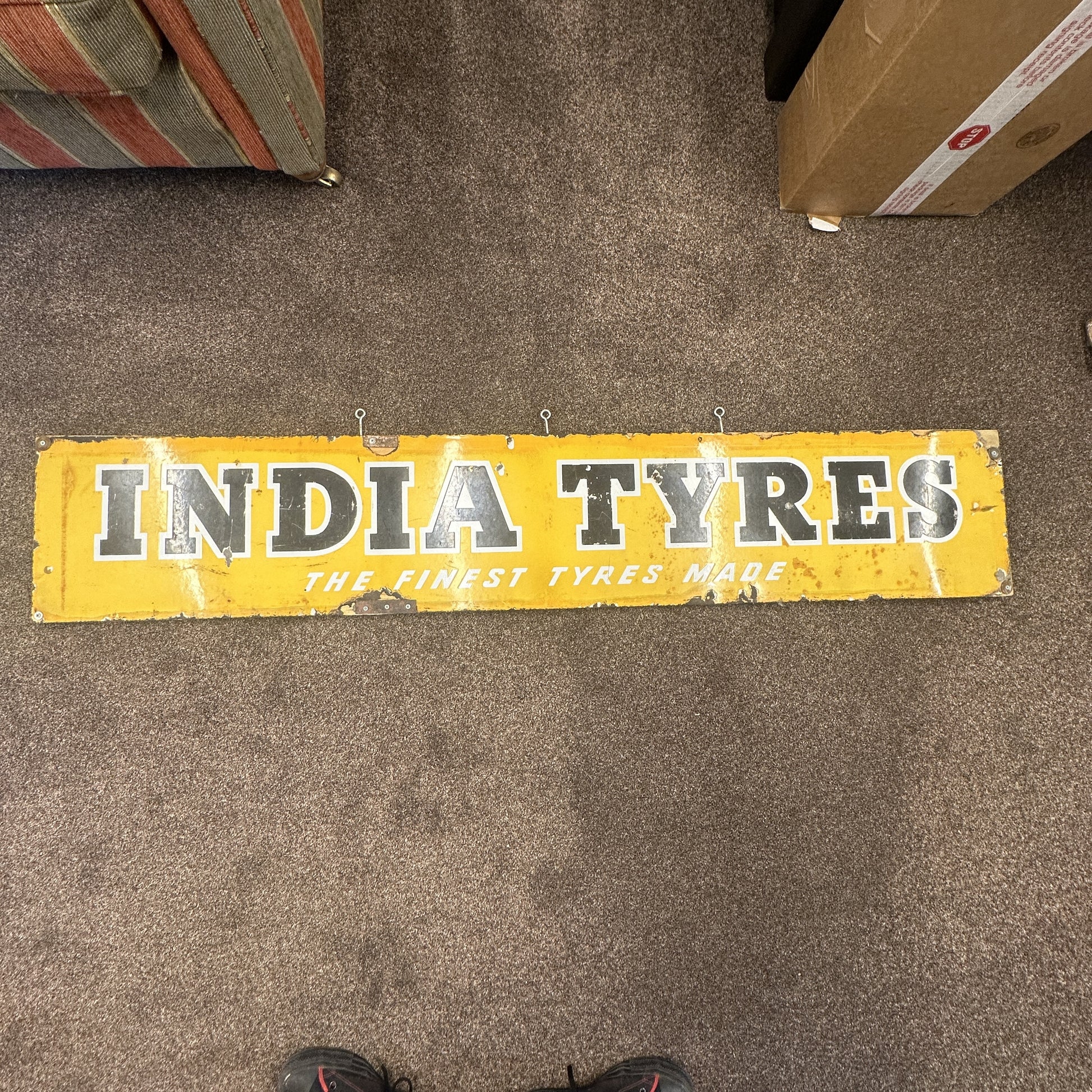 INDIA TYRES SIGN #08224 image 0